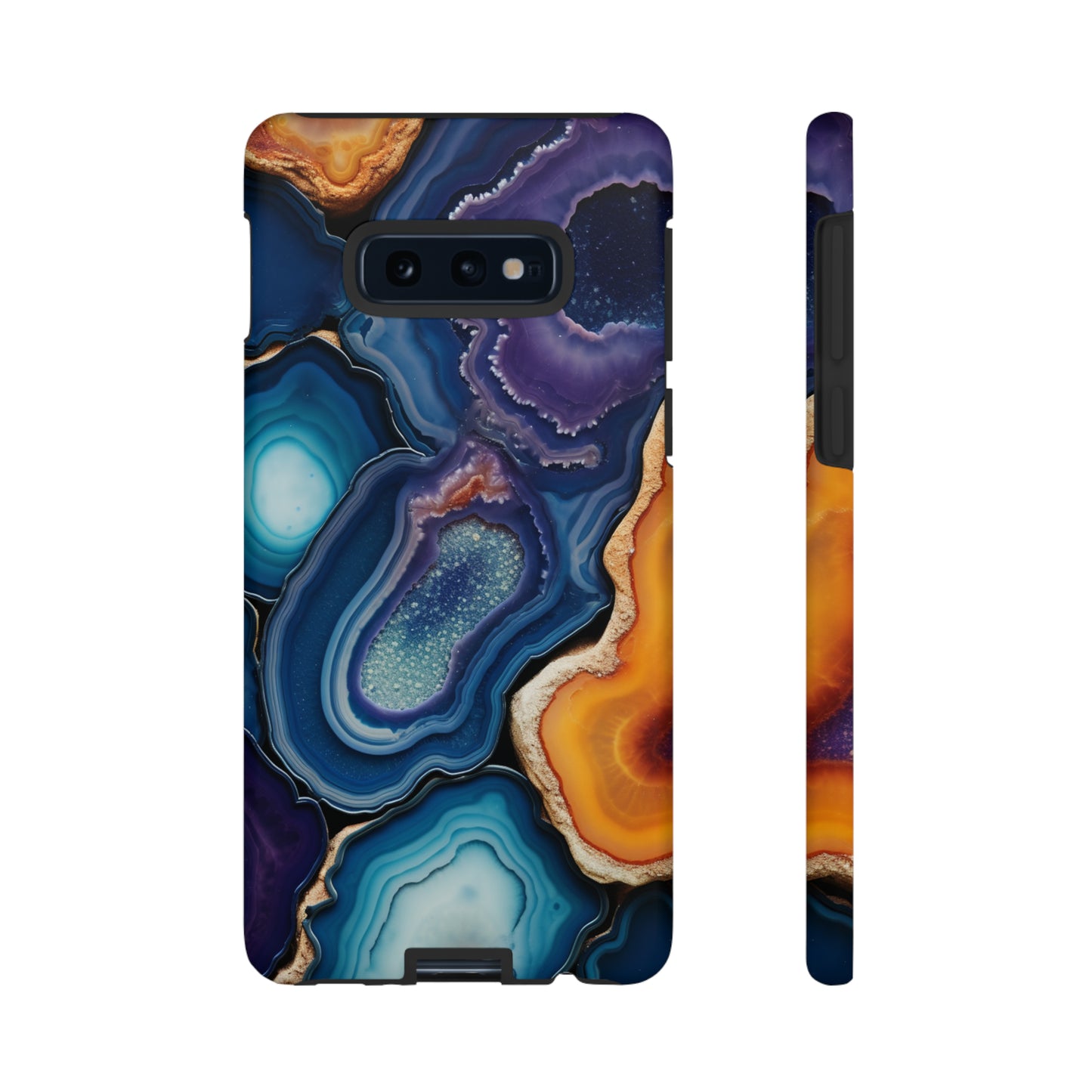 Agate Slice Geode Elegance: Natural Beauty Phone Case