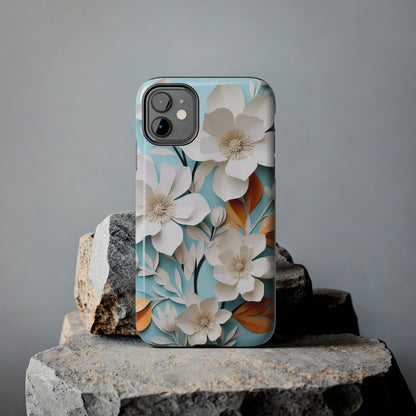 Paper Floral iPhone Case | Delicate Elegance and Nature-Inspired Beauty