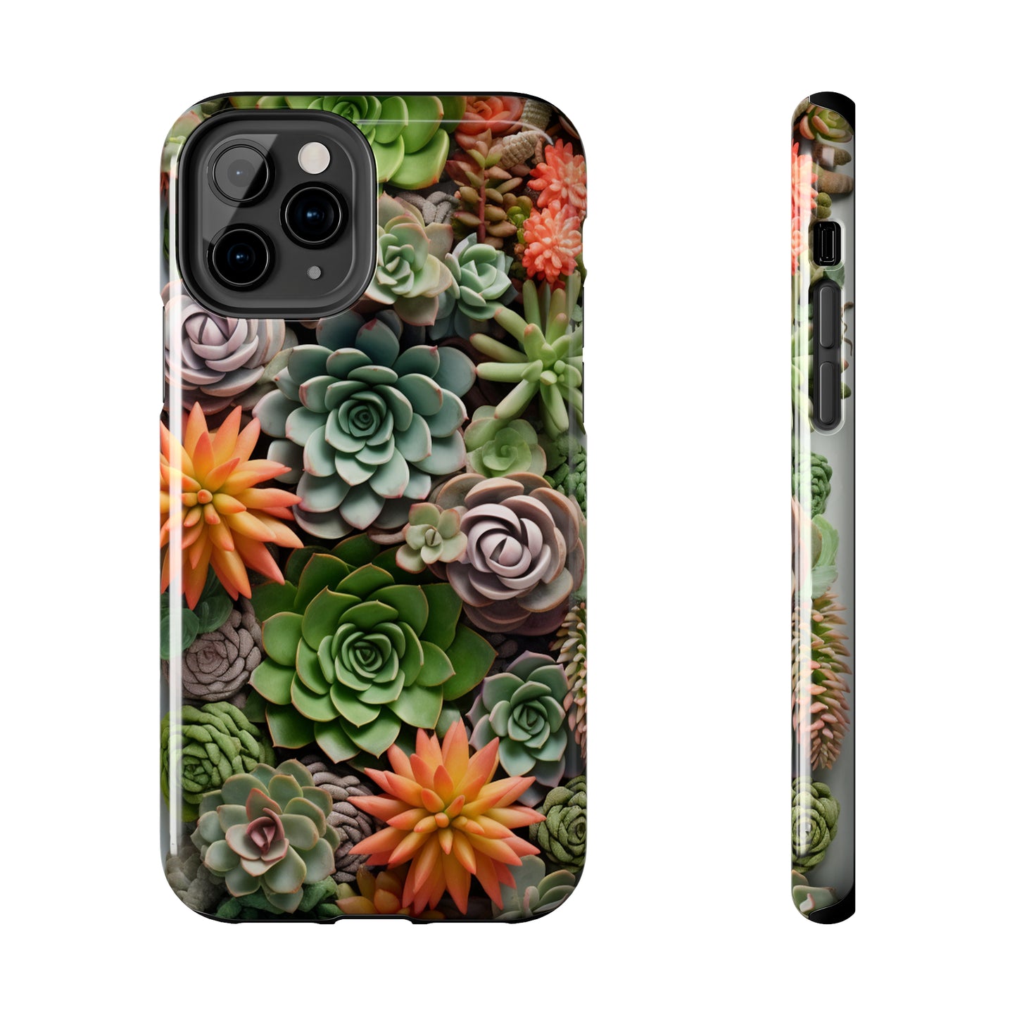 Succulent Desert Cactus Floral iPhone Case | Embrace the Beauty of Arid Elegance