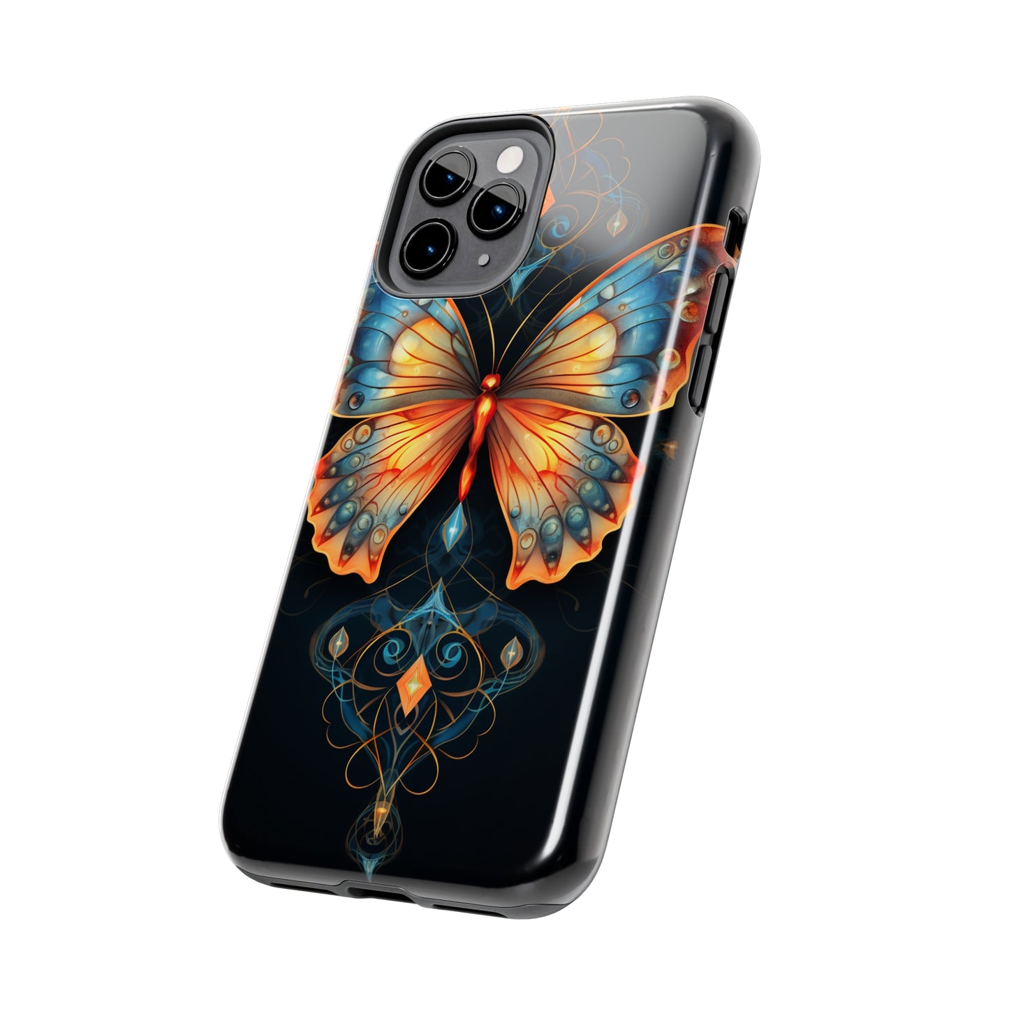 Whimsical Butterfly Wonders: The Enchanted Esoteric Boho iPhone Tough Case