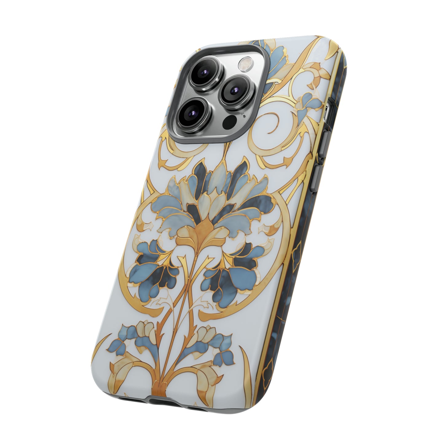 Art Deco Floral Gold