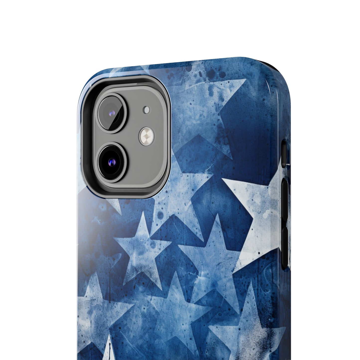 Starry Nights: Denim Dreams | Celestial Star-Patterned iPhone Case