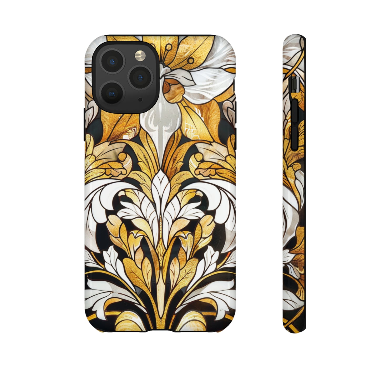 Art Deco Stained Glass floral Phone Case