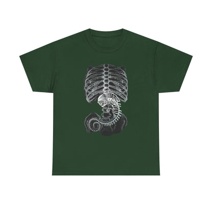 Alien Creature X Ray Sci Fi T Shirt Retro Space Tee