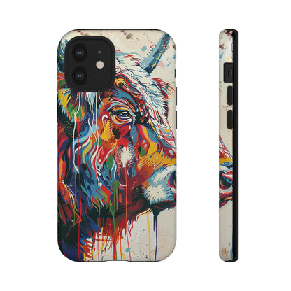 Whole Lotta Bull Abstract Phone Case