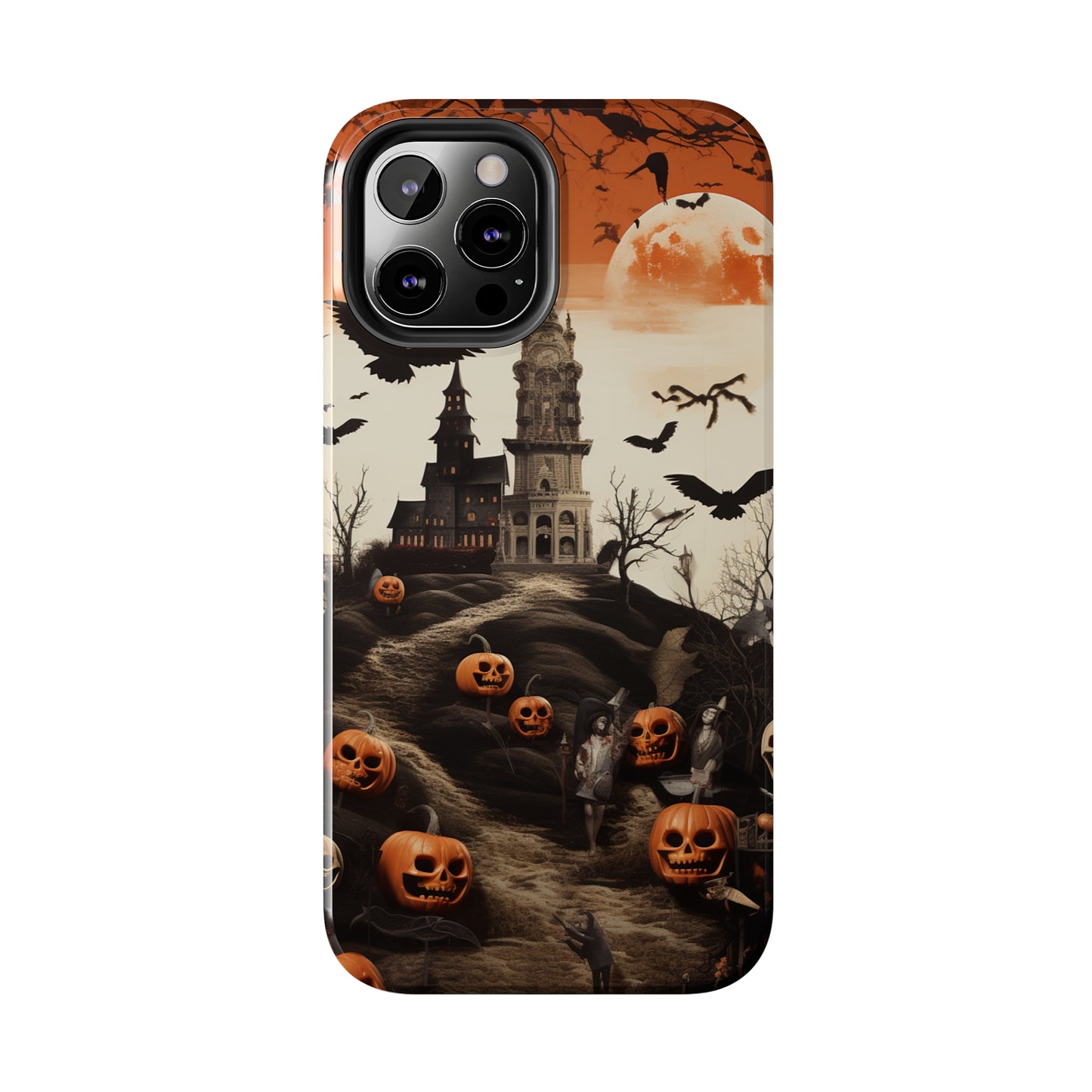 Creepy Halloween iPhone Case | Embrace Spooky Style and Haunting Ambiance