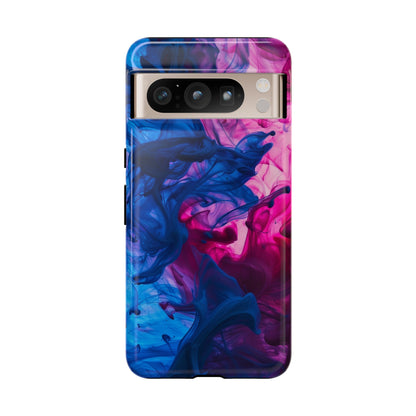 Magenta and Blue Color Explosion Phone Case