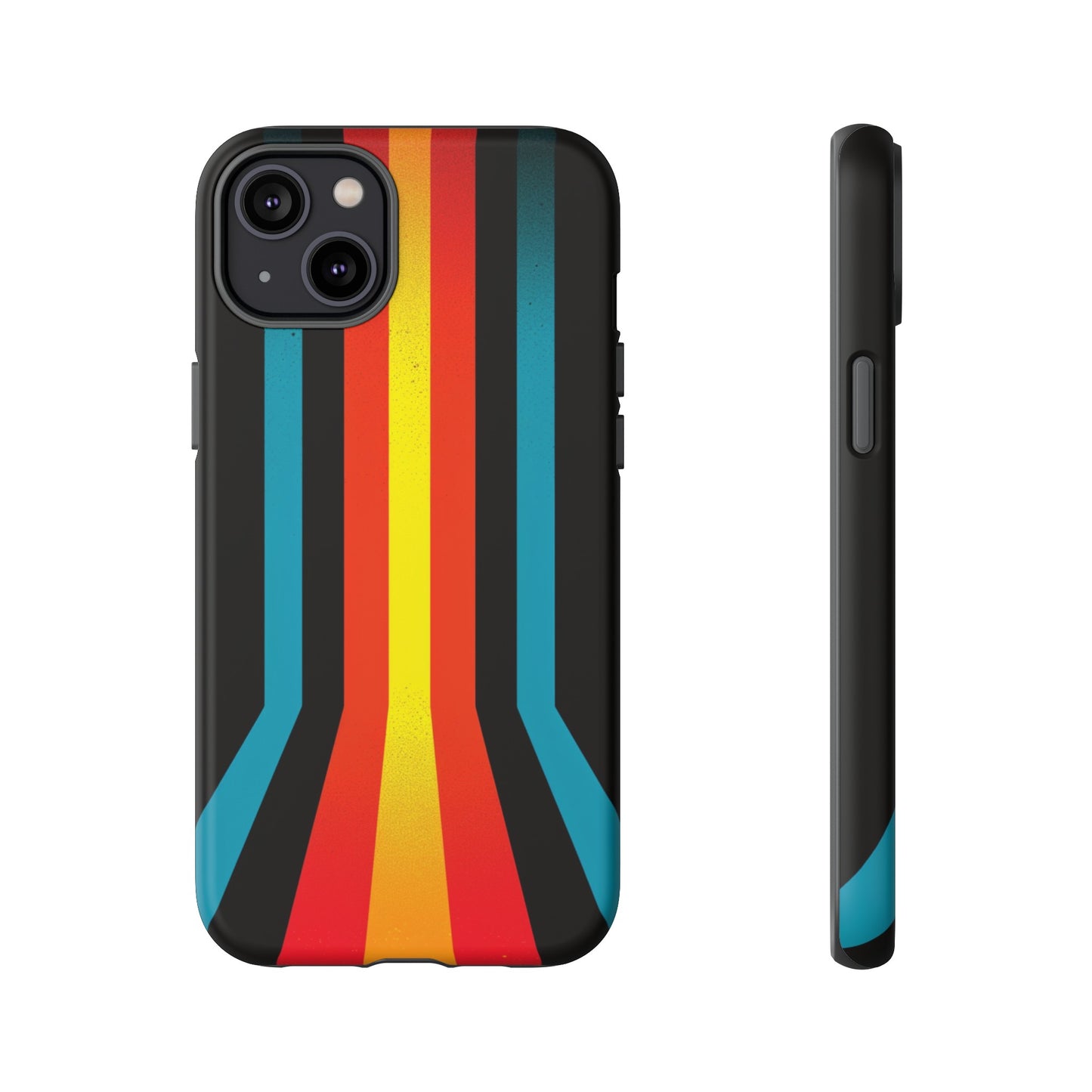 Retro Lines 1980s Flashback Phone Case