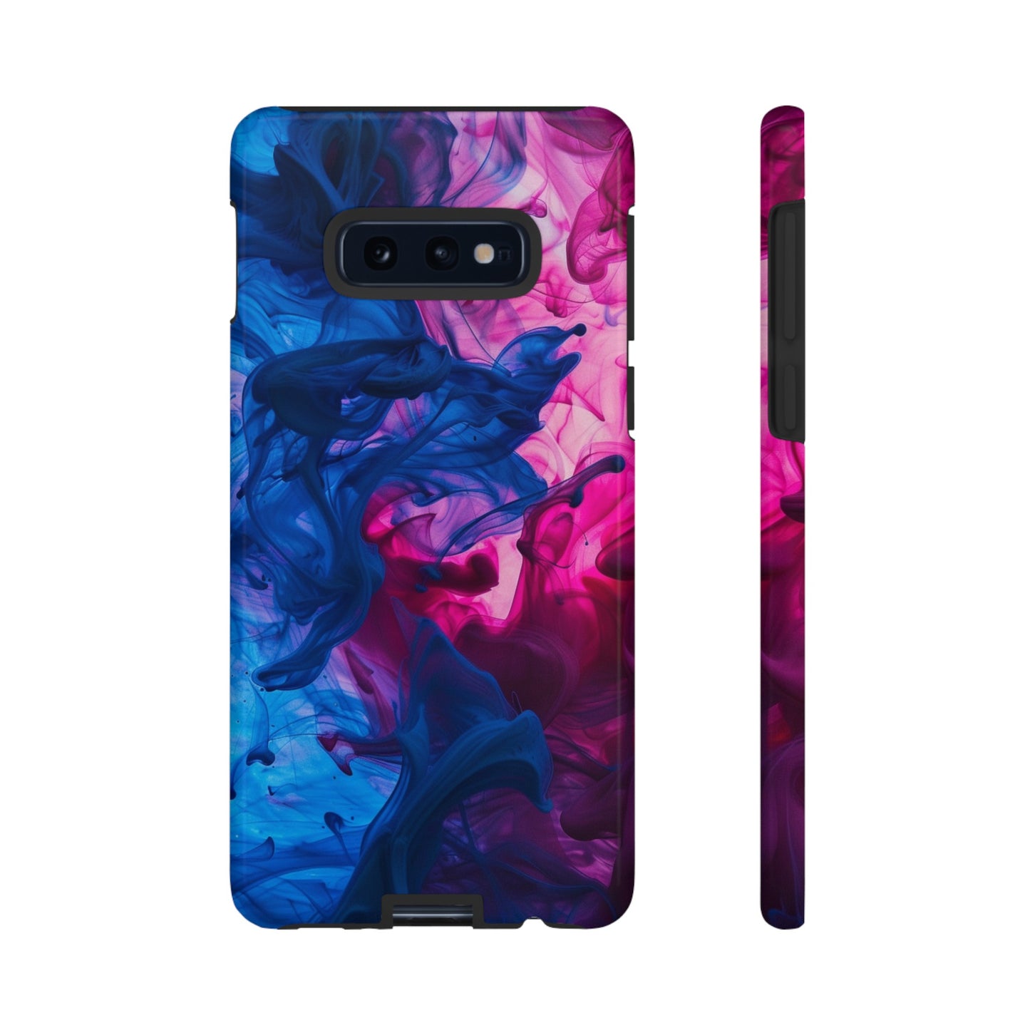 Magenta and Blue Color Explosion Phone Case