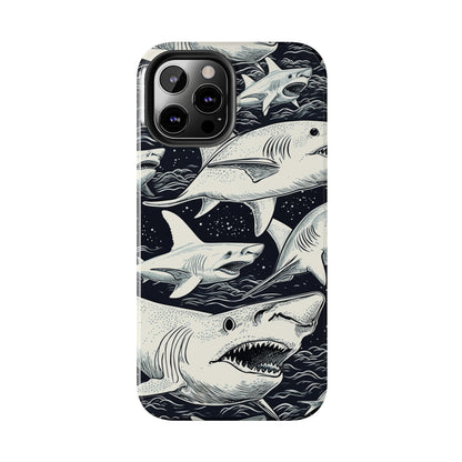 Shark Design | Swimming with the Sharks Aquatic Adventure iPhone 13 Case