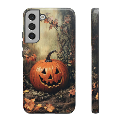 Vintage Style Halloween Jack-o'-Lantern Phone Cover