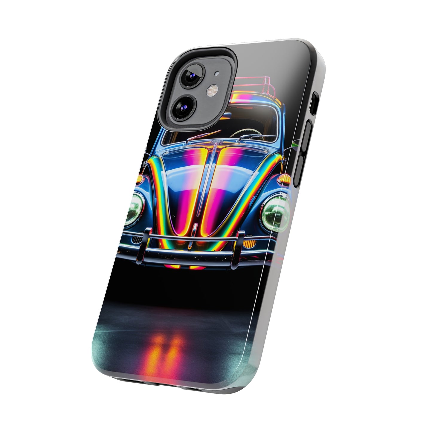 iPhone Case | Colorful Journeys: Psychedelic VW Bug iPhone Tough Case