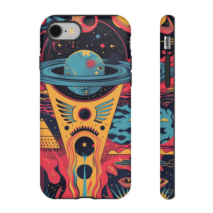 Cosmic Journey Space and Time Phone Case