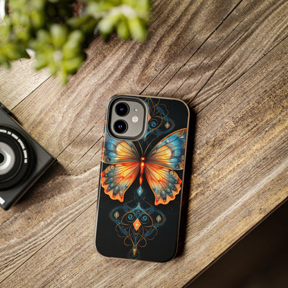 Whimsical Butterfly Wonders: The Enchanted Esoteric Boho iPhone Tough Case