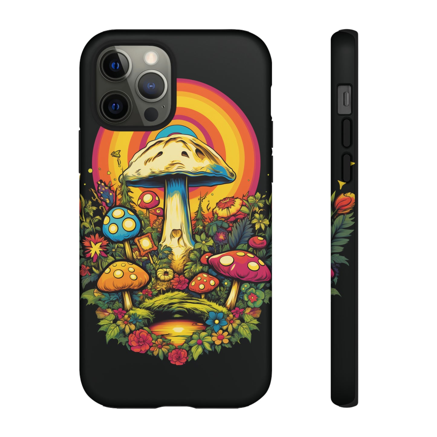 Psychedelic Art Mushroom Phone Case