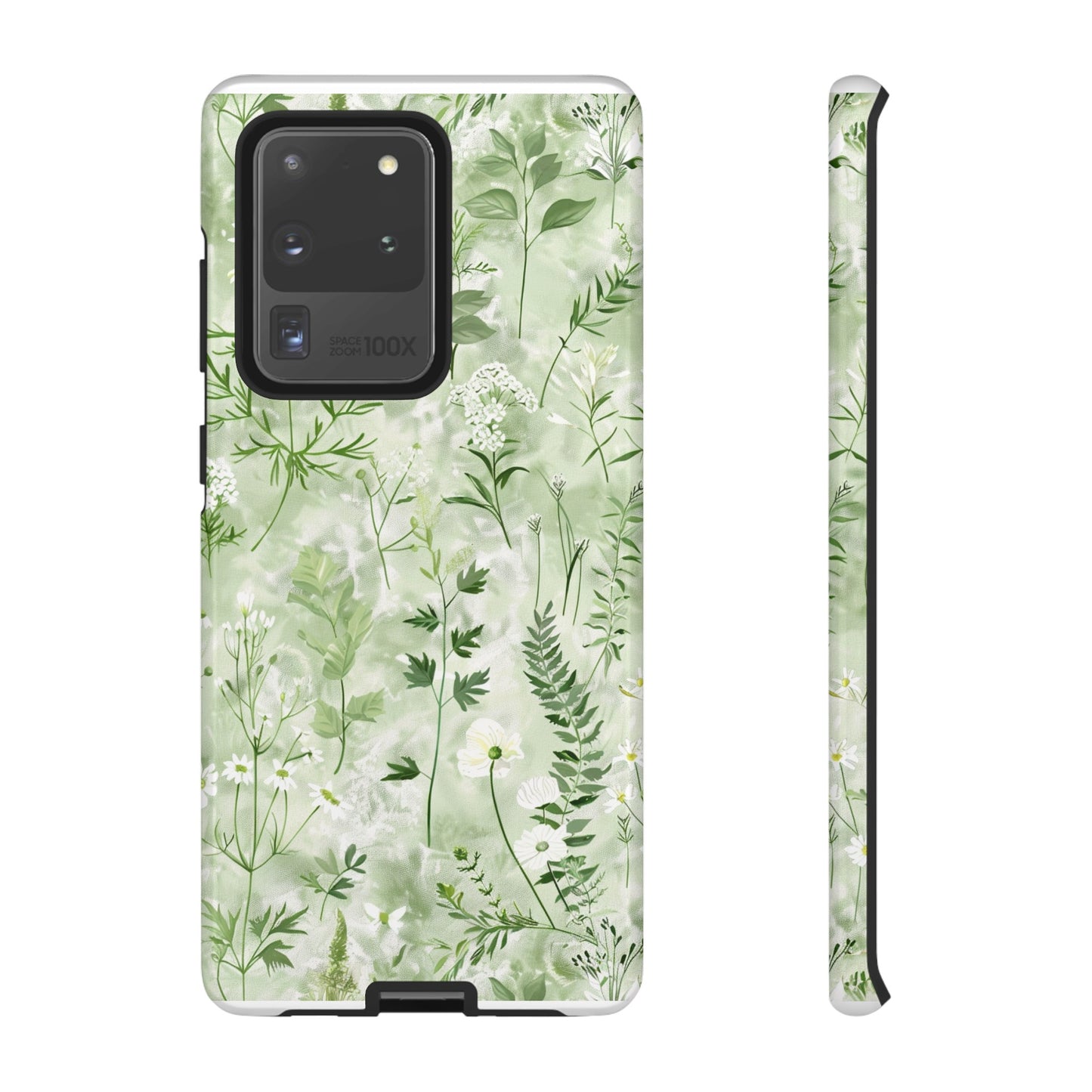 Floral Sage Green Wildflower Phone Case