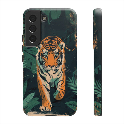 Retro Jungle Tiger Phone Case