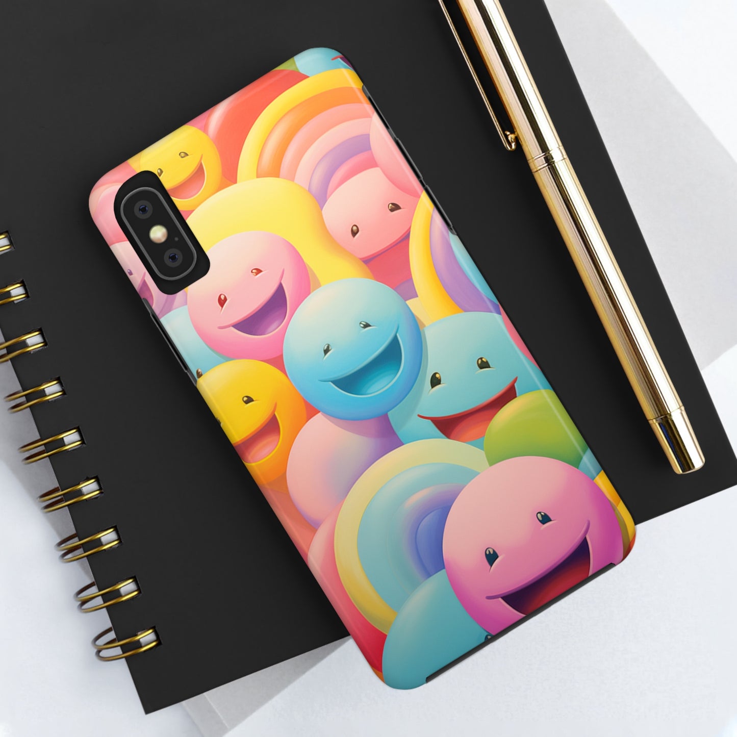 Smiley Faces case for iPhone 14 13 12 11 Pro Max case iPhone XR XS Max Case iPhone X Case iPhone 7 Plus iPhone 8 Plus case iPhone 6 case