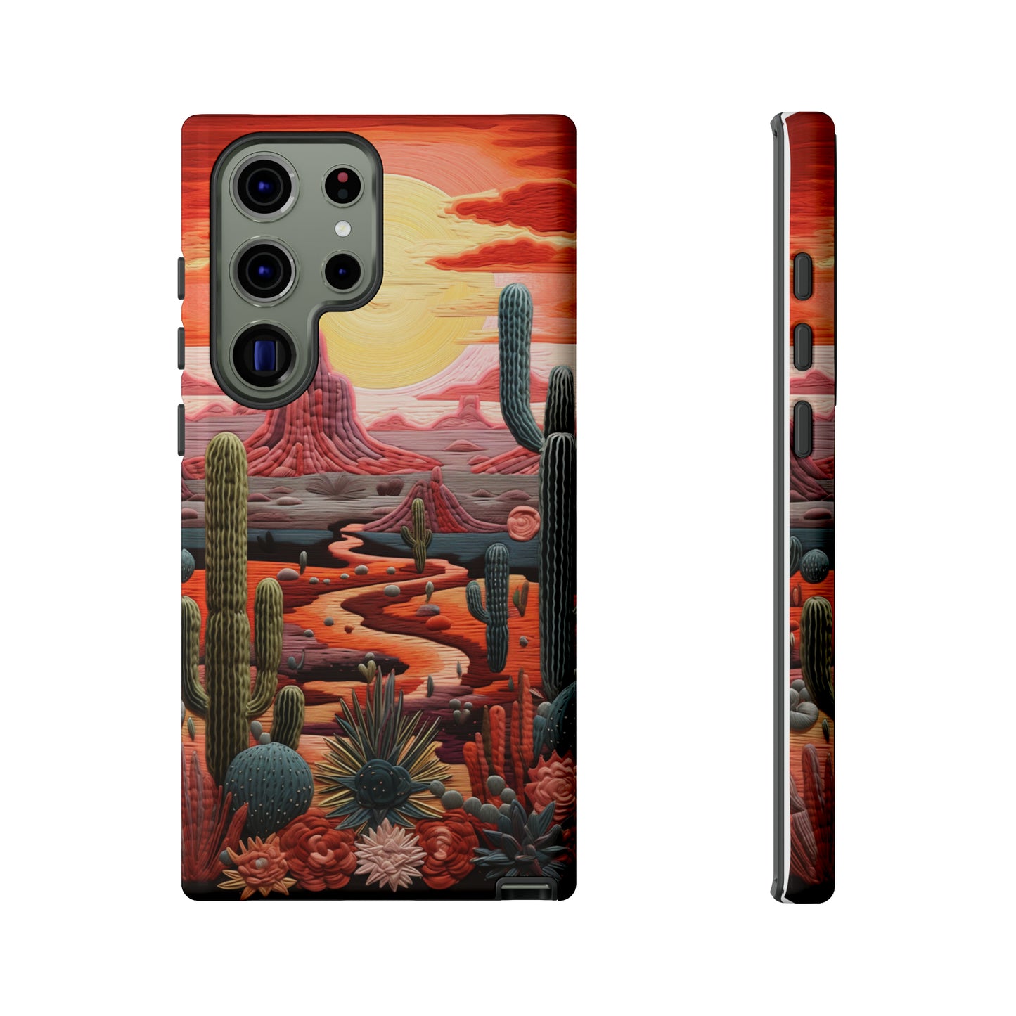 Cactus Desert Sunset Phone Case