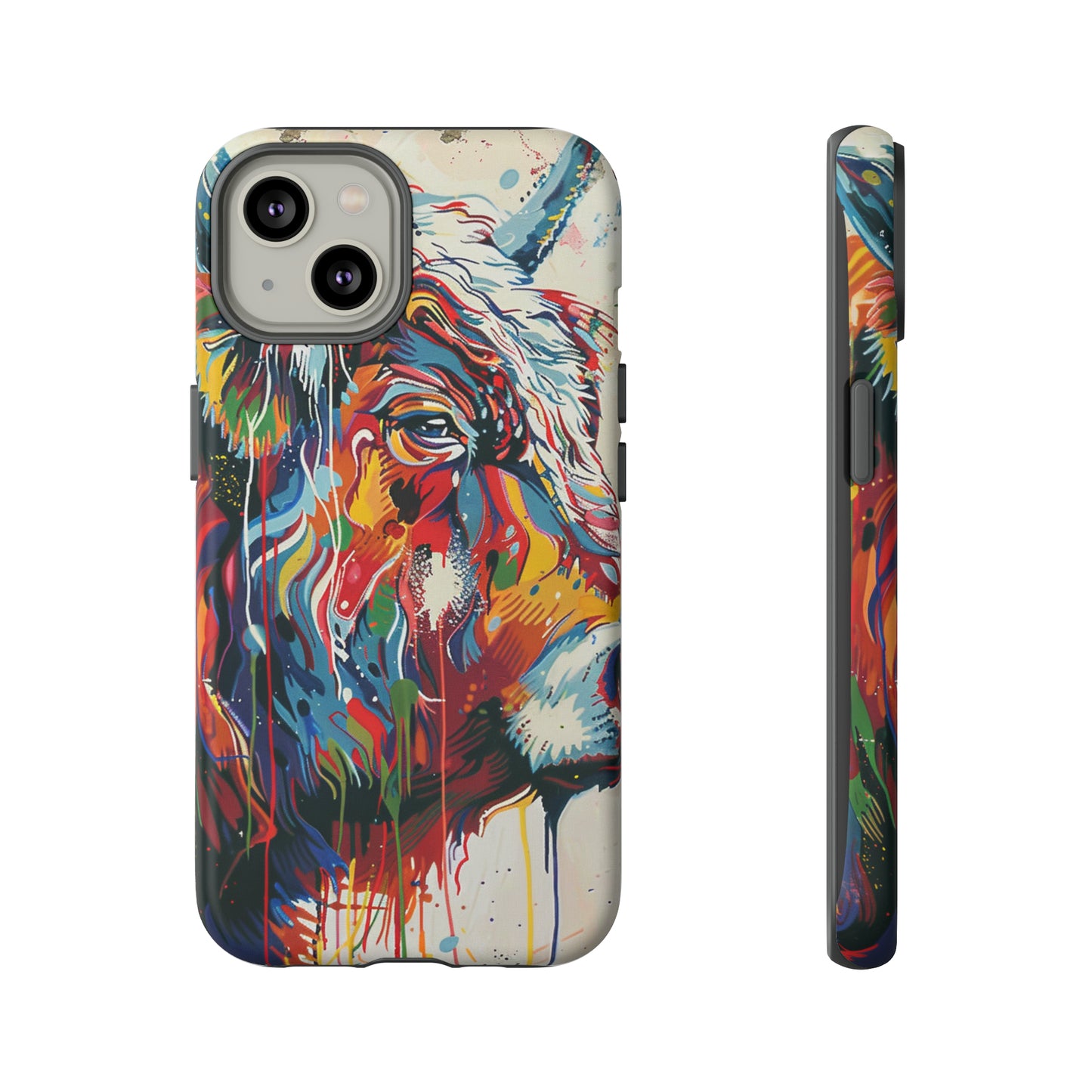 Whole Lotta Bull Abstract Phone Case