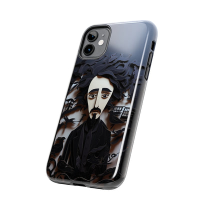 Edgar Allan Poe Gothic Halloween iPhone Case | Embrace the Dark Gothic Charm