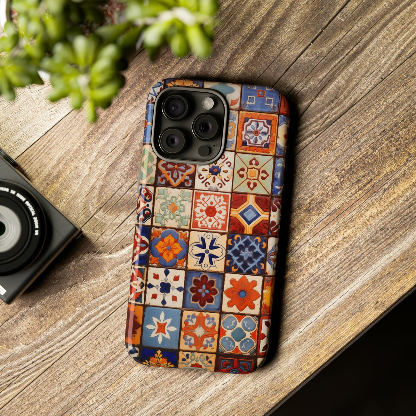 Mexican Tile Phone Case Fits all iPhone 15, Samsung and Pixel