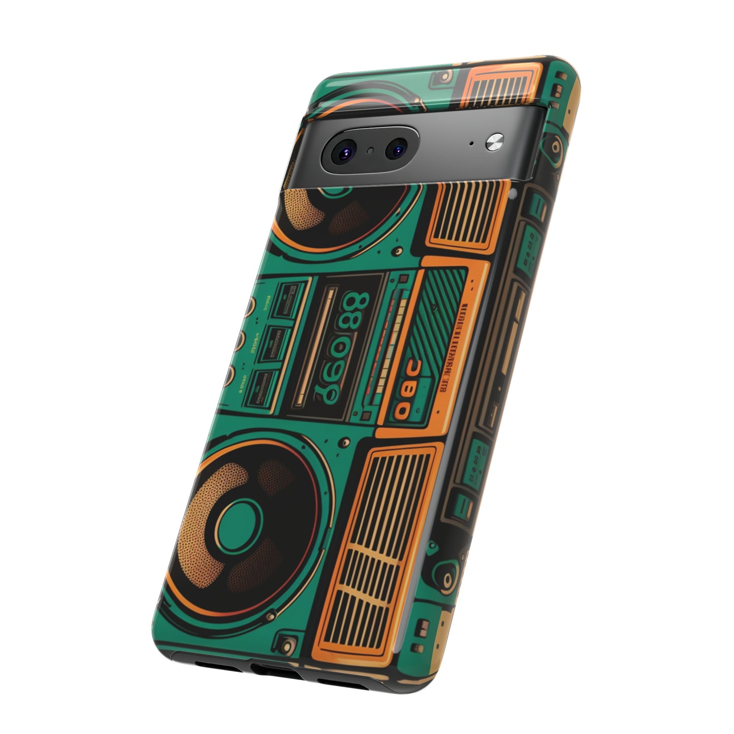 Boombox Hip Hop Music Explosion: Iconic Rhythm Case for iPhone XS Max, iPhone 15 Pro, iPhone XR, and More