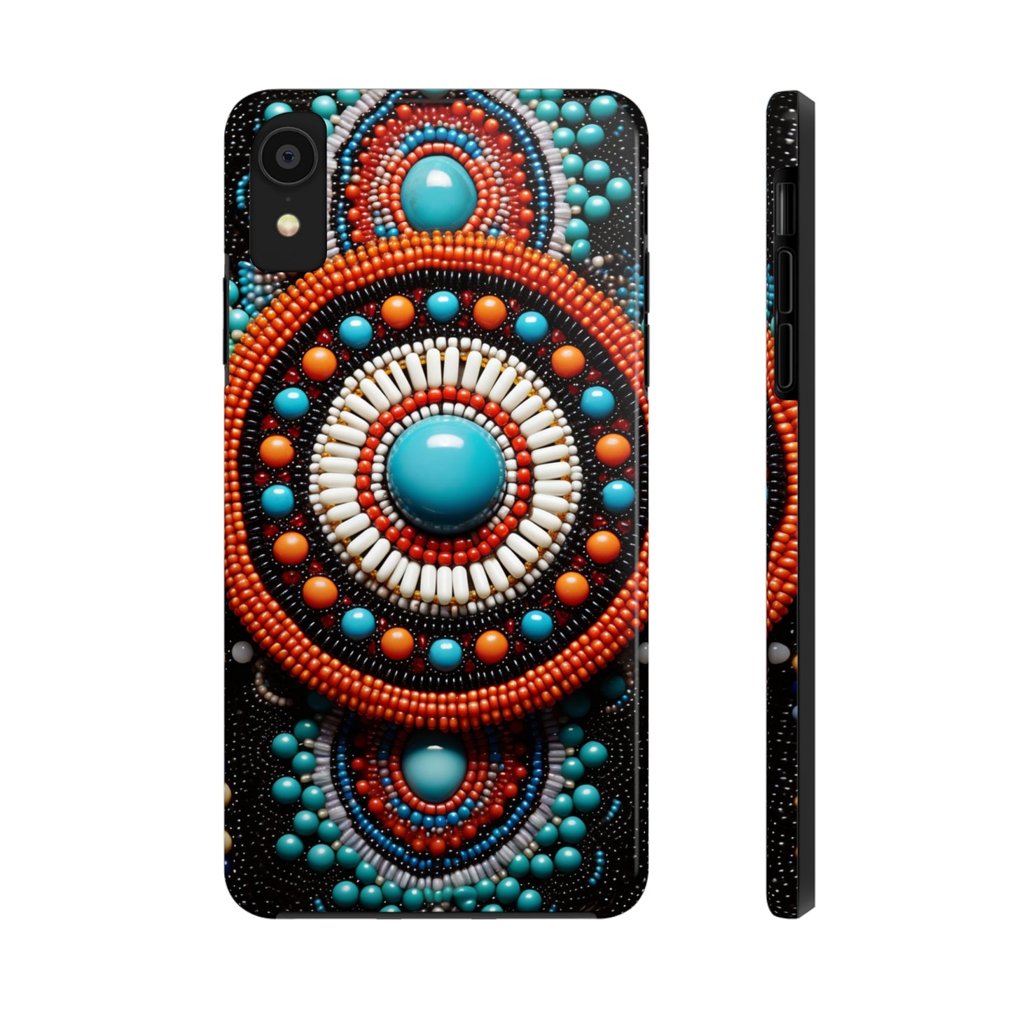 Native American Beadwork iPhone Case | Embrace Traditional Craftsmanship with Artistic Elegance