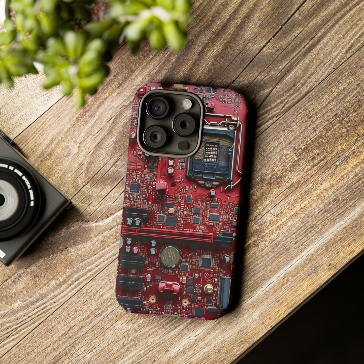 Open Circuit Naked Motherboard Technology Phone Case