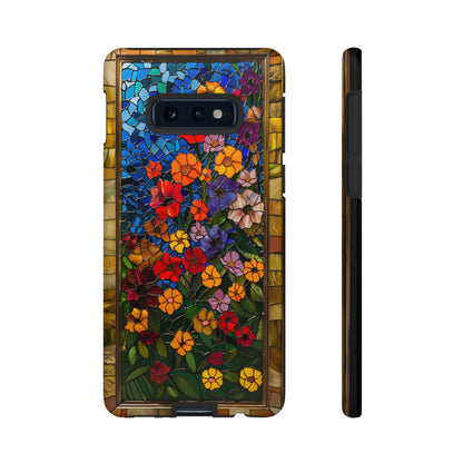 Gustav Klimt Style Flower Garden Painting Phone Case for iPhone 15, 14, Pro Max, 13, 12 & Samsung Galaxy S23, S22, S21, Google Pixel