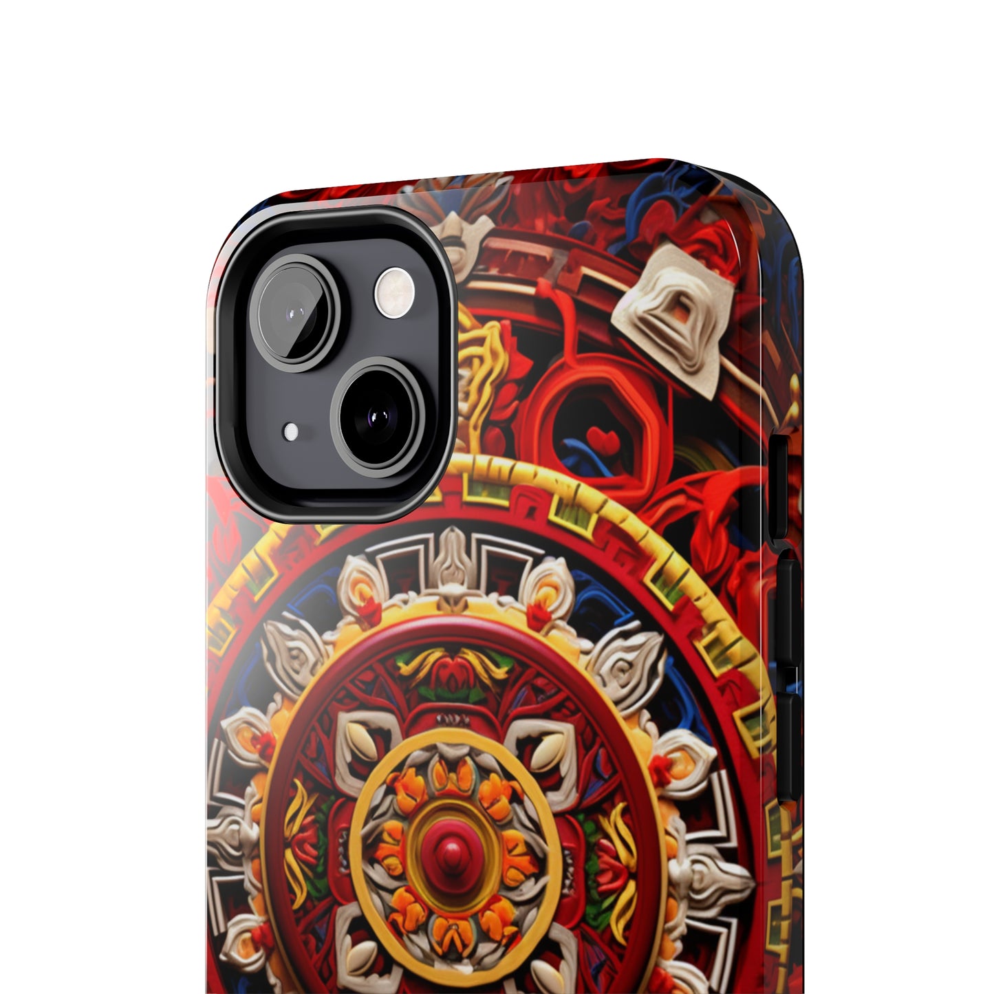 Mystical Visions: Psychedelic Tibet Mandala | Buddhist iPhone Case