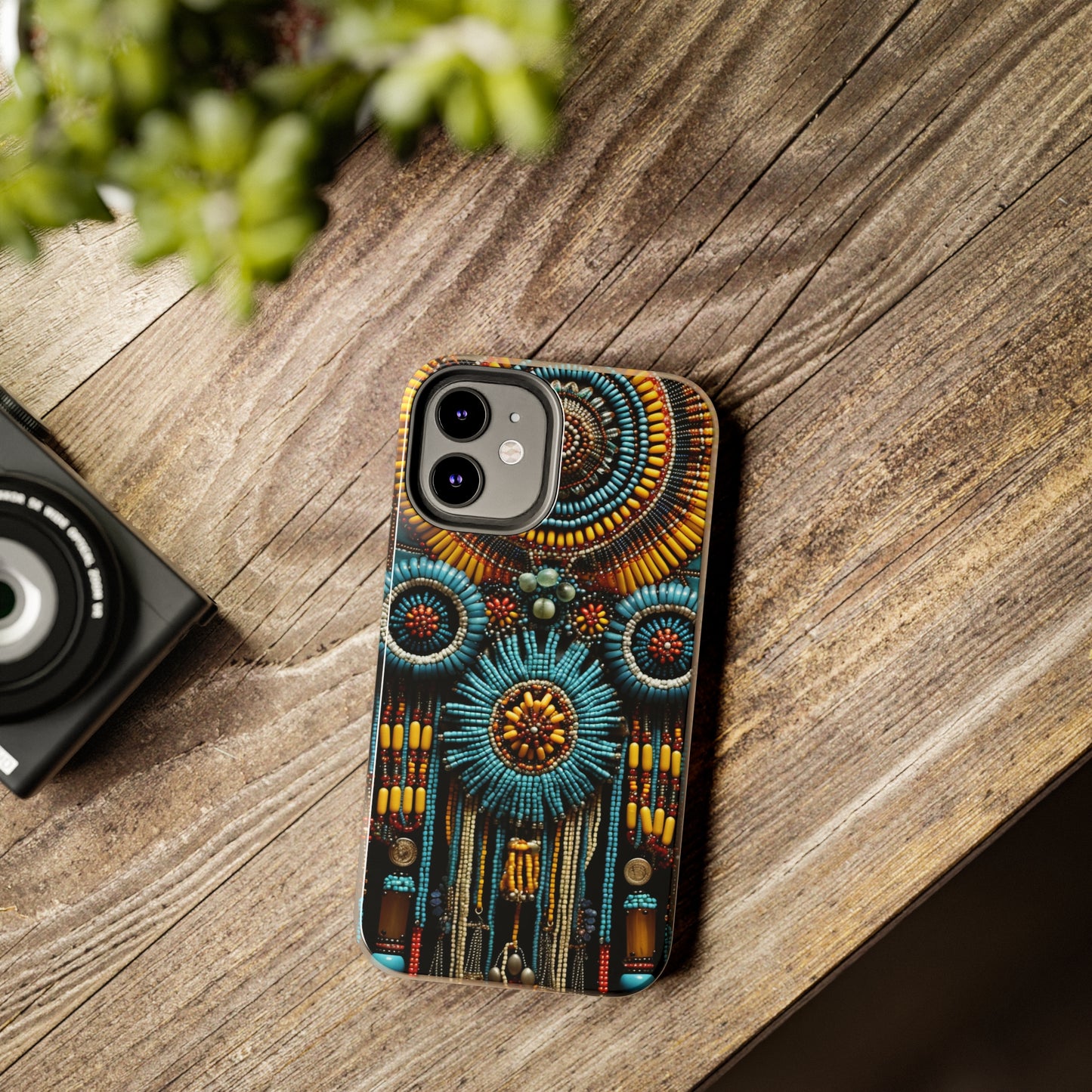 Native American Beadwork iPhone Case | Crafted Elegance with Cultural Heritage