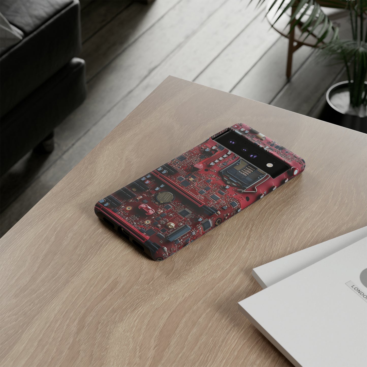 Open Circuit Naked Motherboard Technology Phone Case