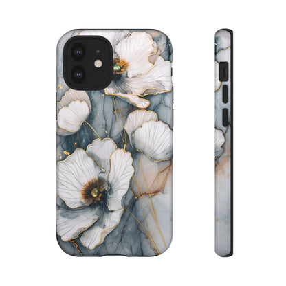 Flowers and Gold Phone Case