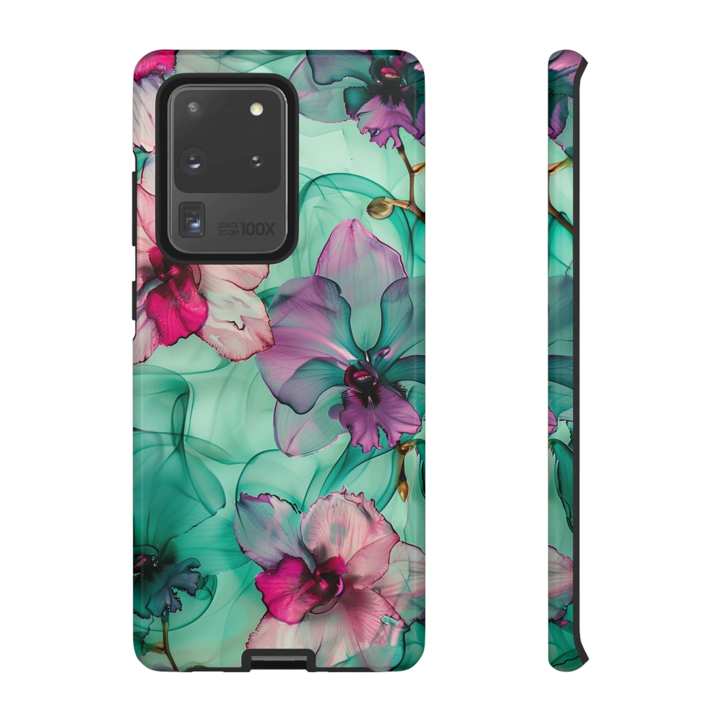 Watercolor Floral Orchids Phone Case