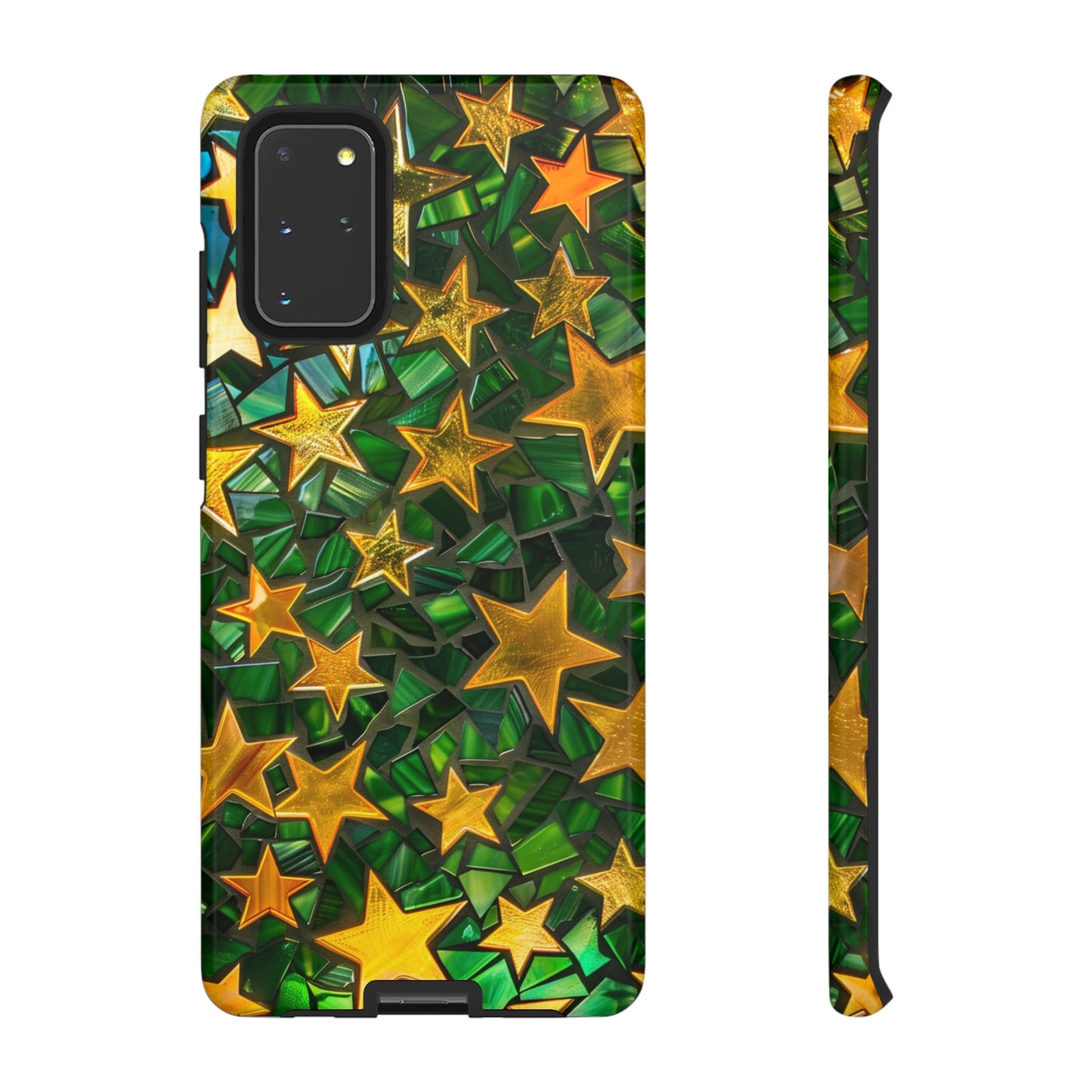 Green Celestial Stained Glass Mosaic Phone Case