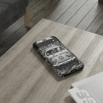 Vintage VW Camper Van iPhone Case