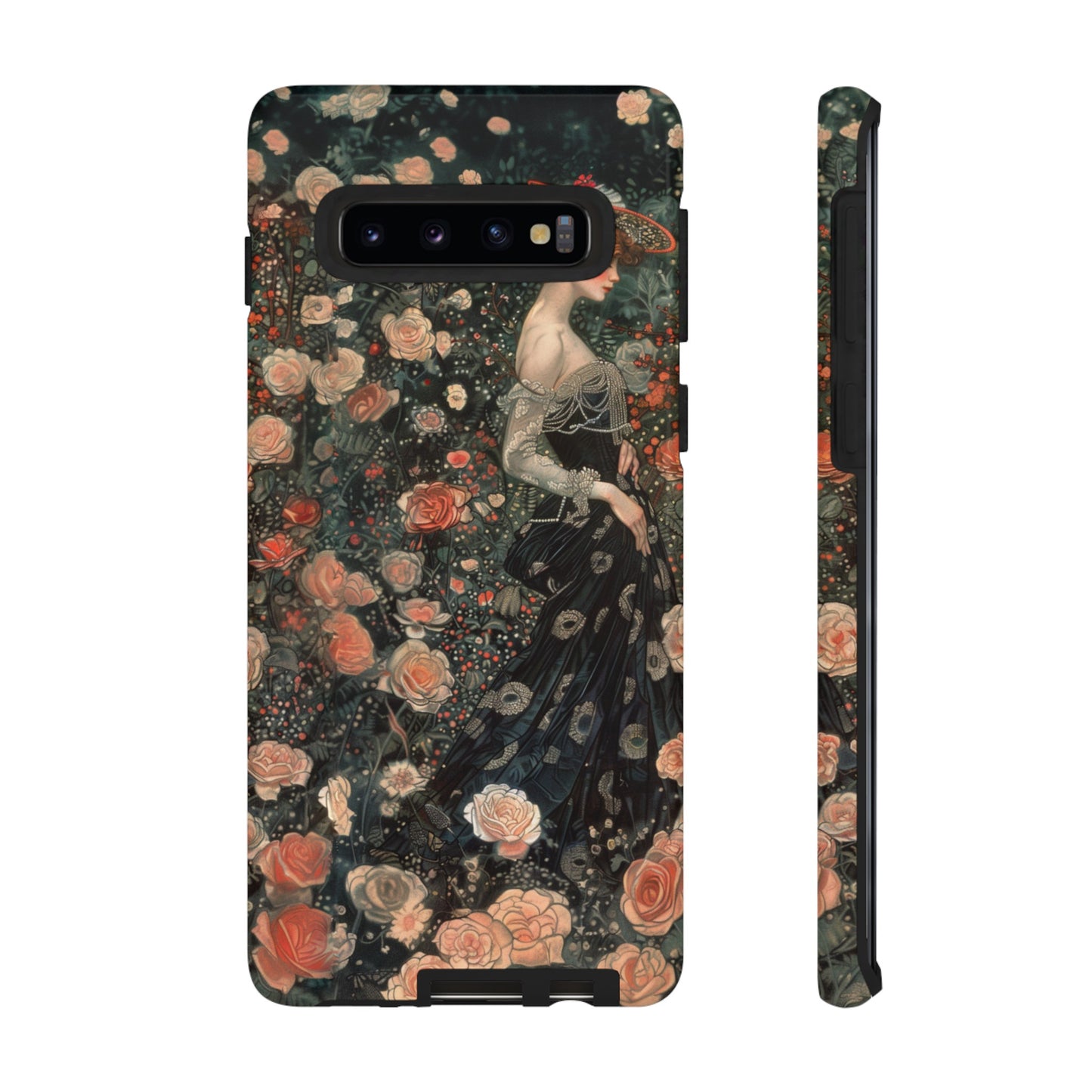 Art Nouveau French Floral Beauty Painting Phone Case