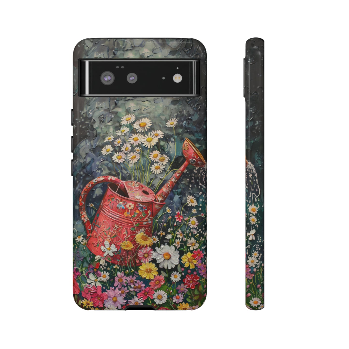 Flowers and Watering Can Floral Oil Painting Phone Case