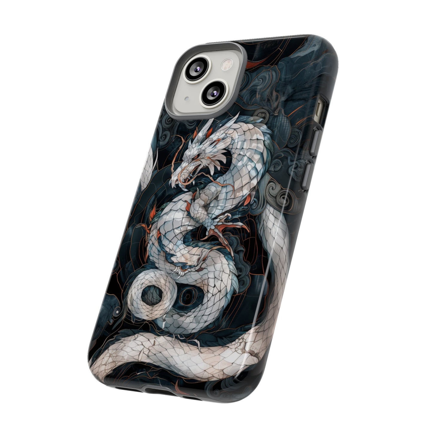 Year of the Dragon Stained Glass Illusion Phone Case