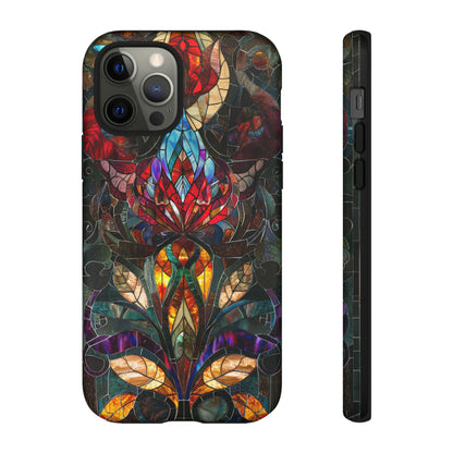 Art Deco Stained Glass floral Phone Case