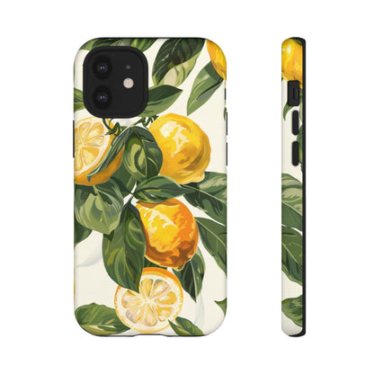 Yellow Lemon Italian  Painting iPhone 13 Case