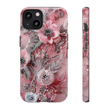 Coquette Aesthetic Floral Art Phone Case