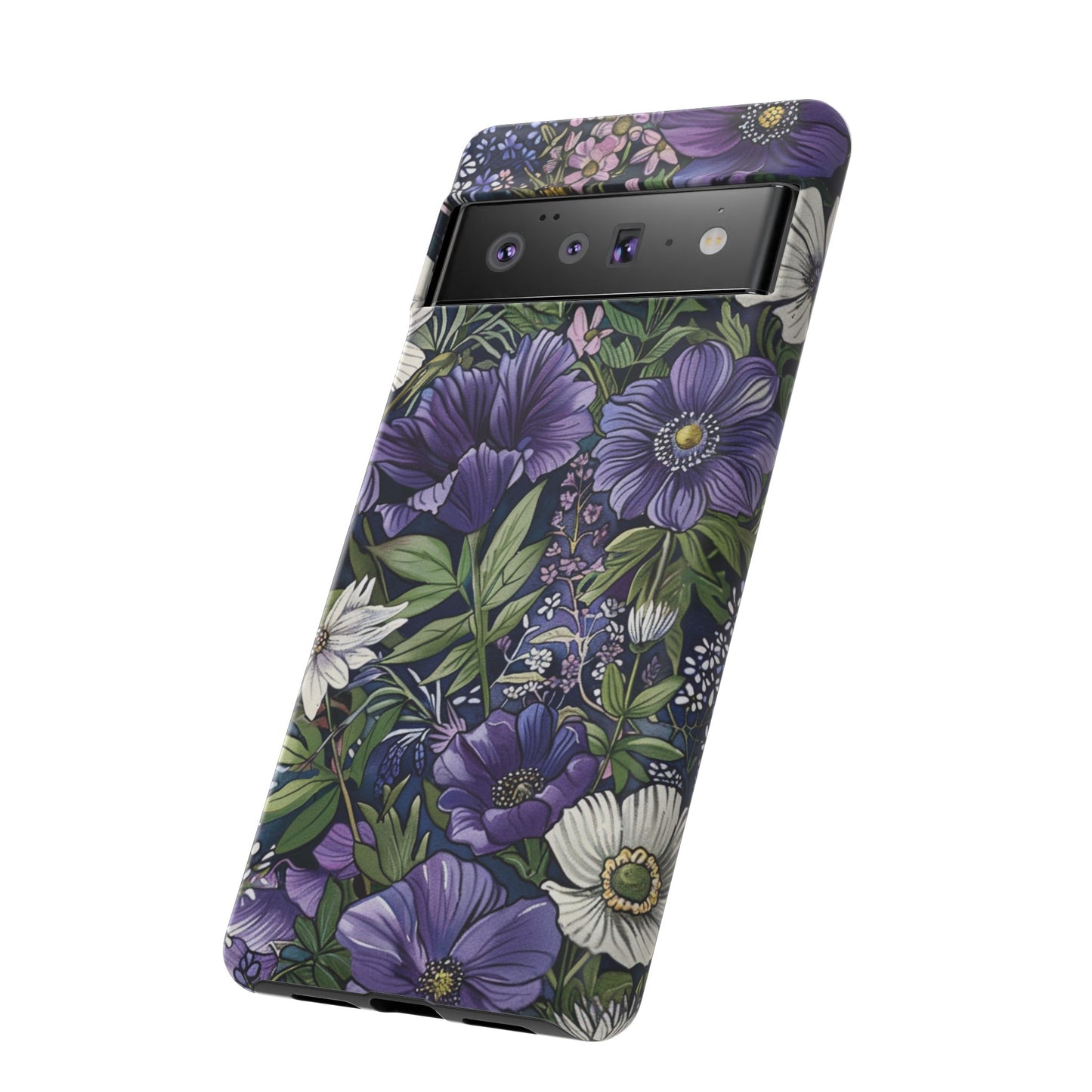 Floral Sage Purple Wildflower Phone Case