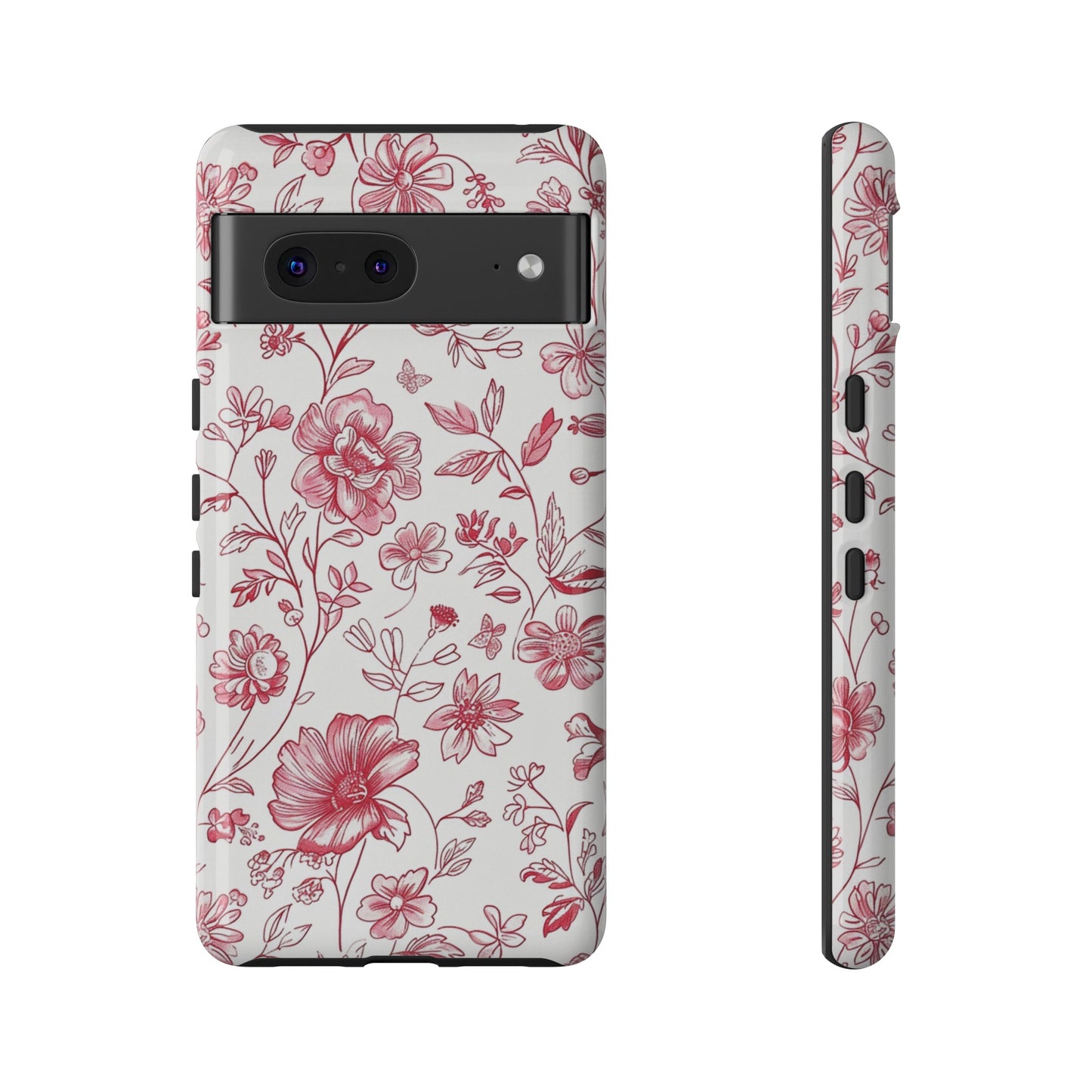 Pink Floral Wildflower Phone Case