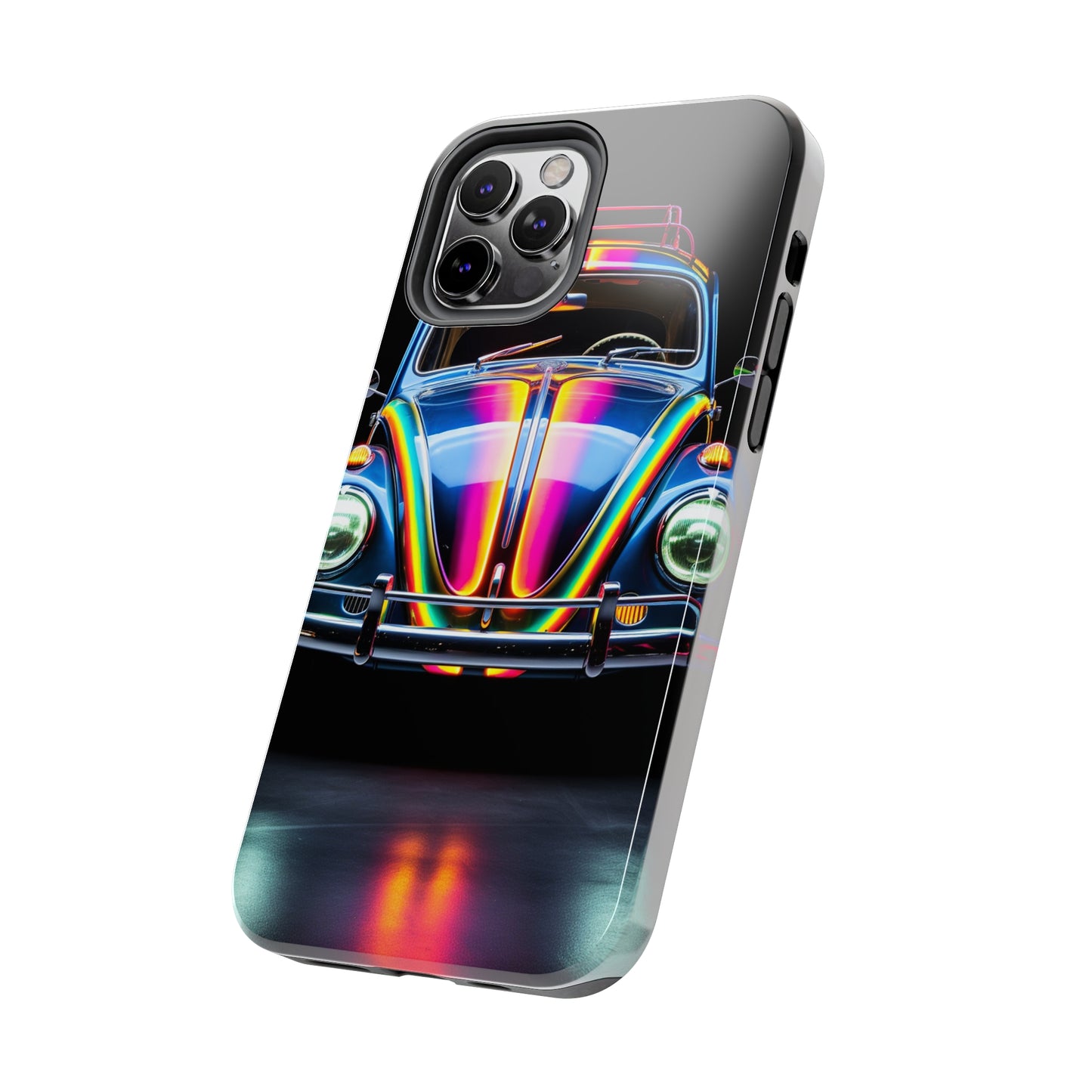 iPhone Case | Colorful Journeys: Psychedelic VW Bug iPhone Tough Case