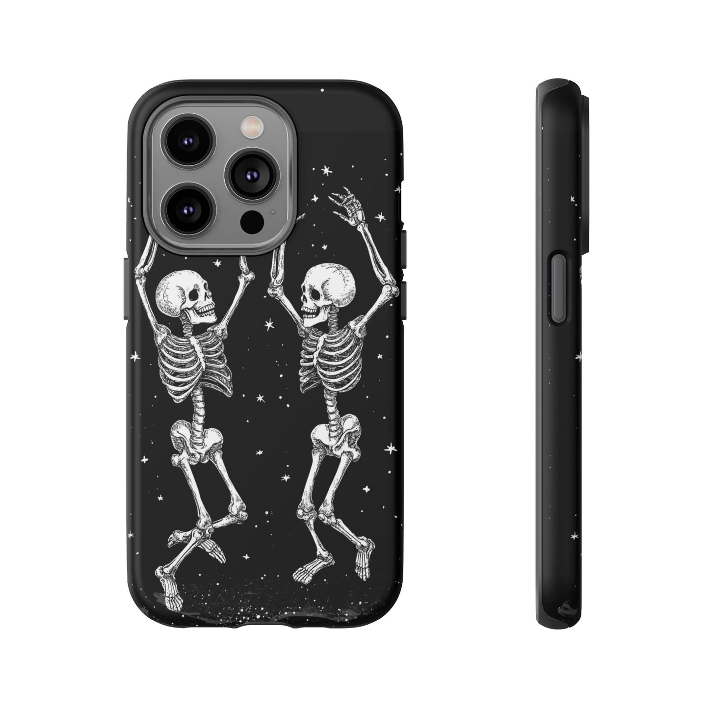 Halloween Dancing Skeletons iPhone Case