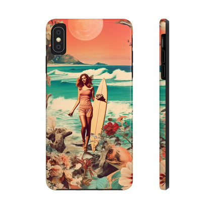 Summertime Beach Time iPhone Tough Case | Embrace the Coastal Vibe with Reliable Protection