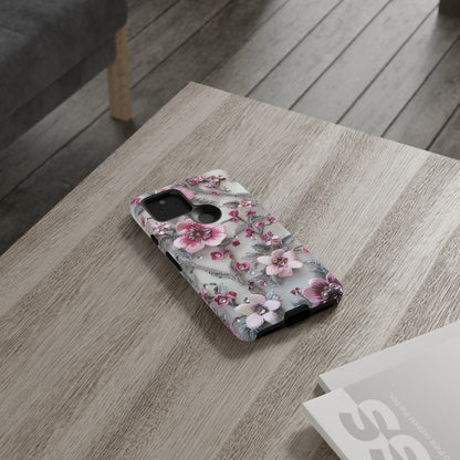 Coquette Aesthetic Floral Art iPhone 12 Case