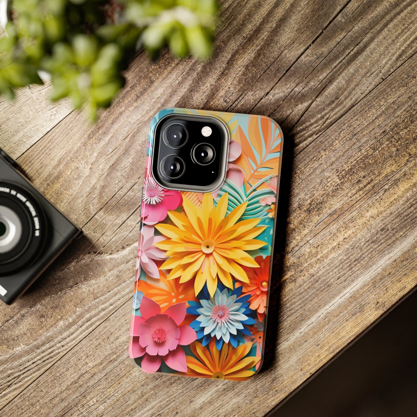 iPhone 12 Pro Max Artistry: Paper Floral Design – Crafted Elegance for iPhone 13 Pro and iPhone XR Enthusiasts